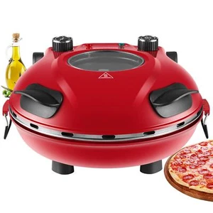 elektrisch Pizzabackofen Pizzabackmaschine 1200Watt Pizza-Backstation Pizzaofen  - Bild 1 von 7