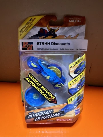 New Hasbro 2013 Beyblade Beywarriors Beyraiderz (BR-10) Guardian Leviathan Cover