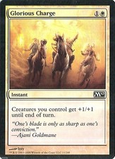 MTG - M10 - Glorious Charge - 2X - Foil - NM