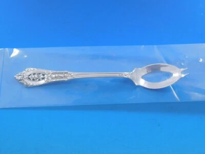 Rose Point By Wallace Sterling Silver Olive Spoon Ideal 5 3/4" Custom Made - Image 1 of 4