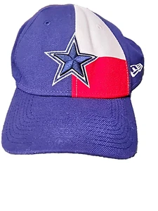 New Era 39Thirty Fitted Dallas Cowboys NFL Texas Flag Star Hat/Cap Medium/Large - Picture 1 of 7