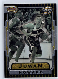 Juwan Howard 1996 Bowman's Best TB20