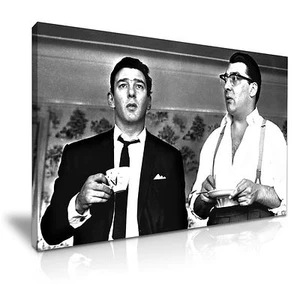 Impresión de cuadro de arte de pared en lienzo de gángsters de Londres de los gemelos Kray 76x50 cm - Imagen 1 de 7