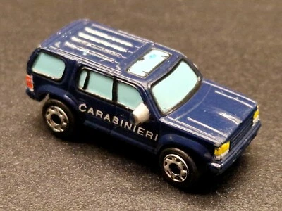 Galoob Hasbro MICRO MACHINES 1994 CARABINIERI FORD EXPLORER Blu LGT - Immagine 1 di 4