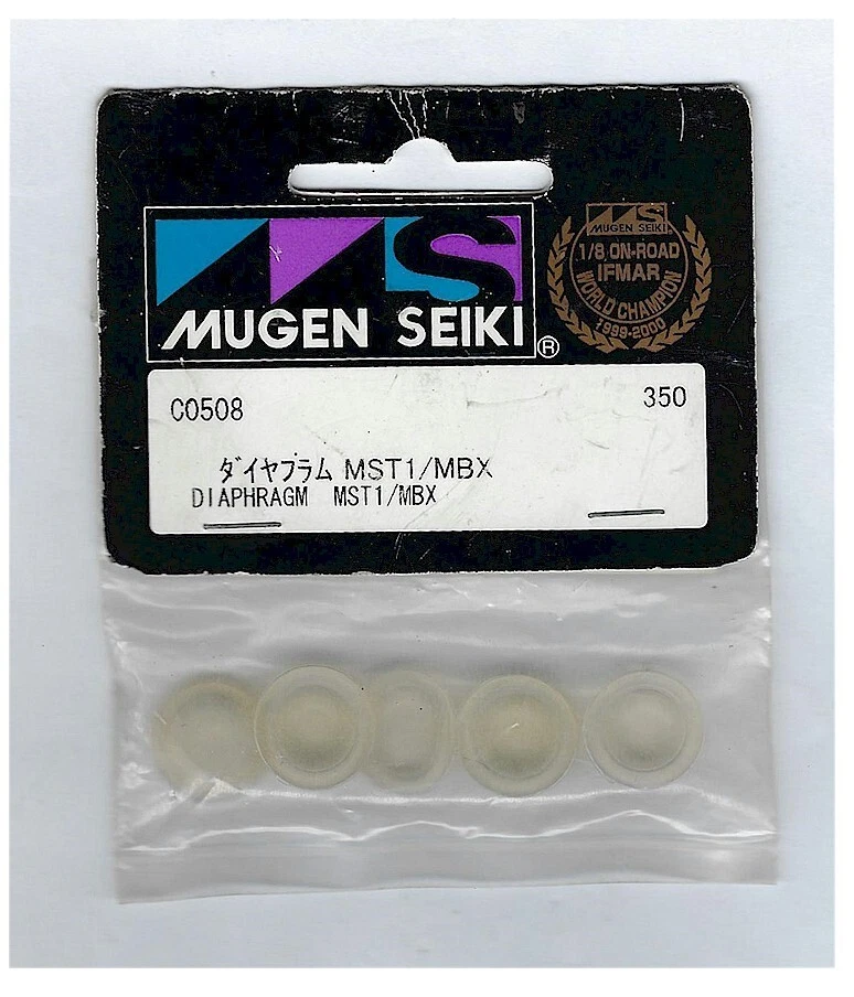 Cochecito de radiocontrol vintage Mugen Seiki C0508 diafragma de choque MST1 / MBX stock antiguo Foto 1 de 1