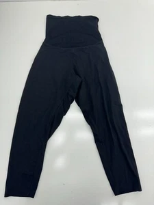 Motherhood Maternity High Waisted Black Compression Leggings Womens Size 3X - Picture 1 of 6