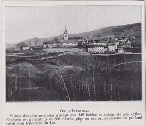1910  --  VILLAGE D ESPEYRAC   AVEYRON   3J825 - Foto 1 di 1
