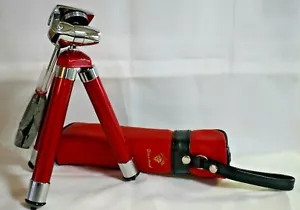 Diamond Camera Tripod With Carry Case Extension Legs Red - Picture 1 of 8