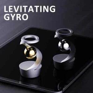 Giocattolo da Scrivania Cinetica Gravity Defying - Giroscopio Levitante Fidget per Arredamento Ufficio - Foto 1 di 8