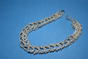 BEAUTIFUL Silver detailed link bracelet from Guatemala (#090) - Picture 1 of 7