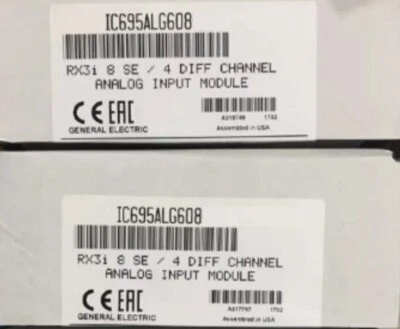 New Factory Sealed GE IC695ALG608 Fanuc Analog Input Module IC695ALG608 - Image 1 of 4