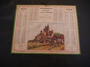 ALMANACH DES POSTES ET DES TÉLÉGRAPHES 1939 COLLONGE LA ROUGE CORREZE - Picture 1 of 2
