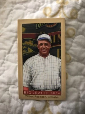 2008 Helmar Series 3 Wilbert Robinson Brooklyn Baseball Set Break #112 - Image 1 of 2