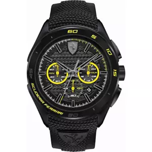 Orologio Ferrari Uomo Gran Premio 46mm Quarzo 0830345 - Foto 1 di 7