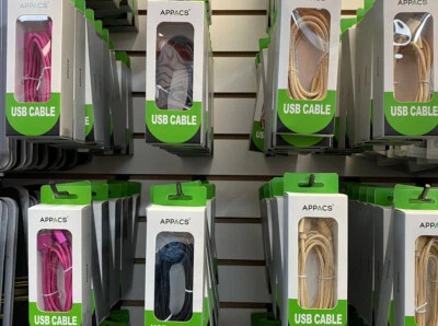 USB to Micro B Male Data Sync Charger Charging Cable Cord - Image 1 of 3