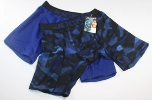New 2 JOCKEY athletic MIDWAY BRIEF RAPIDCOOL odor fighting moisture wick BLUE BL - Picture 1 of 4