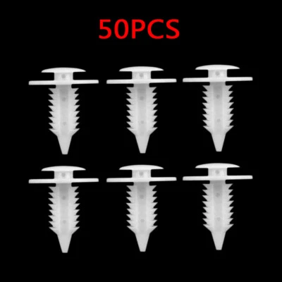  	50Pc Fit For Dodge Ram 1500 2500 3500 Pickup Door Panel Clips Fasteners Nylon - Image 1 of 4