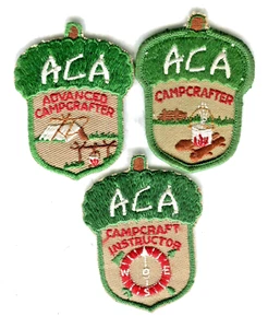 Patch da campeggio ACA American Camping Association - Foto 1 di 2