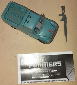Hasbro TRANSFORMERS Generations Deluxe Class SERGEANT KUP Complete - Picture 1 of 2