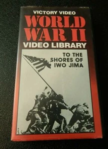 World War II Video Library VHS Victory video To the Shores of Iwo Jima clamshell - Picture 1 of 5