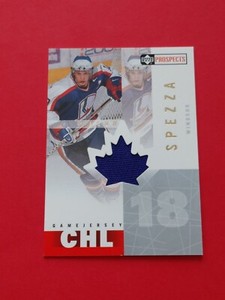 2001-02 Upper Deck CHL Prospects Game Jersey #JA Jason Spezza 
