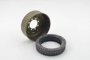 Ducati clutch basket in Ergal + clutch steel and friction discs 48 teeth - Picture 1 of 3