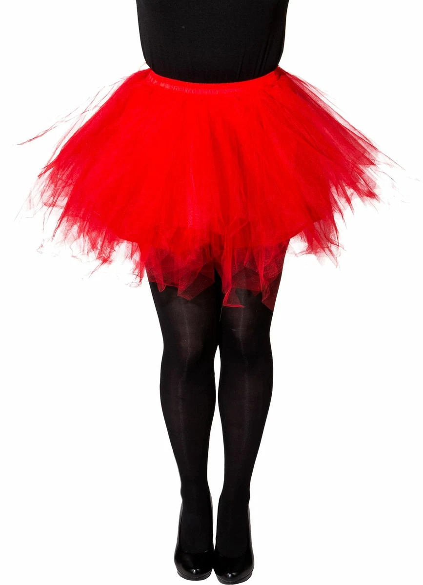 Orlob Damen Tutu Tüllrock Gelb – Größe L/XL, 100% Polyester, Für Fasching & Kostümpartys