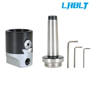 LABLT 2" Boring Bar Head MT3-M12 Carbon Steel Tipped Hole Milling Holder Set - Picture 1 of 10