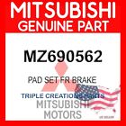 Genuine OEM Mitsubishi MZ690562 PAD SET FR BRAKE