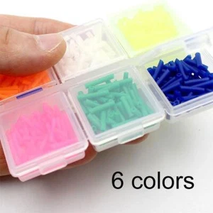 1 Box Farb Silikonrohr Set Schwimmstastfischerei Gummi Schweben !! T3B7 Neu C0 - Picture 1 of 10