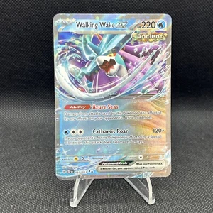 Tarjeta Pokémon Walking Wake EX 050/162 arte completo fuerzas temporales - Imagen 1 de 2
