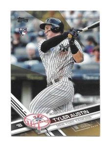 Tyler Austin RC DeBut 2017 Topps Update Series DORADO #a/2017 - Yankees - #US259 - Imagen 1 de 1