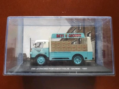 MODELLINO AUTO OM LEONCINO PORTABOTTIGLIE - GIOMMI - 1957 - Eaglemoss 2018 - Immagine 1 di 3