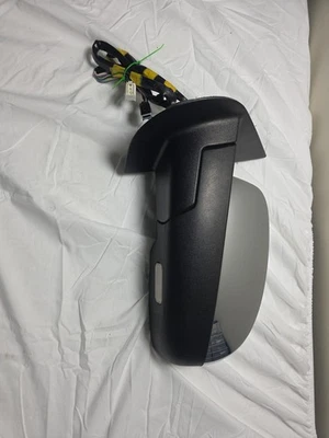 Драйвер LH зеркало вида питания с поворотником 09-14 SUBURBAN TAHOE SILVERADO ХРОМ - Изображение 1 из 4