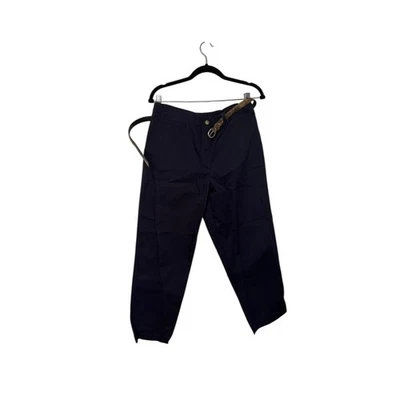 White Stag Womens Navy Blue Classic Fit Wrinkle Free Straight Leg Pants 12P - Image 1 of 4