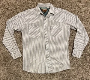 Maxini Premium Men's Size Medium Western Long Sleeve Diamond Snap Button Up - Picture 1 of 7