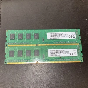 2 MICRON USED RAM AVF6456U64F1600GA-AP DDR3 SDRAM 2x2GB (4GB TOTAL) 1600 MHz - Picture 1 of 1