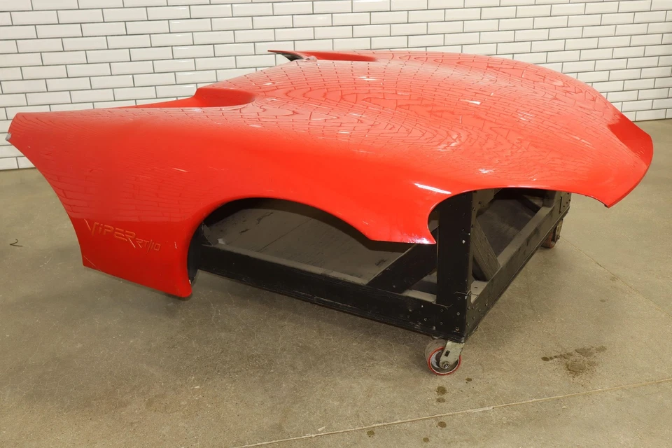 1995-1996 Dodge Viper Convertible Front Hood Bonnet Panel *Bondo Repaired* Foto 1 de 4