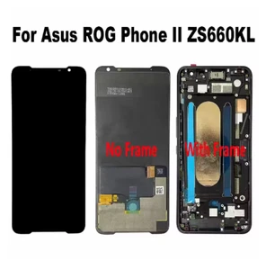 Marco digitalizador táctil pantalla LCD pantalla OLED fabricante de equipos originales para teléfono Asus ROG II ZS660KL - Imagen 1 de 4