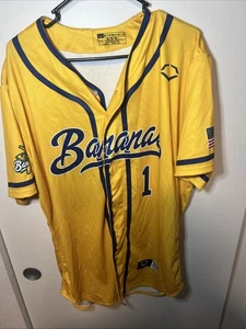 Savannah Bananas Evoshield #1 Baseball Trikot gelb Größe Erwachsene XL - Bild 1 von 3