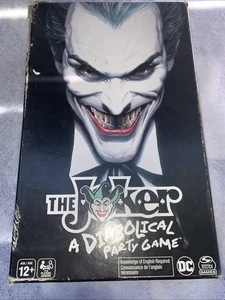 The Joker A Diabolical Party Game Spin Masters Games~100% COMPLETE ~ - Picture 1 of 2
