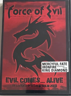 FORCE OF EVIL - Evil Comes...Alive DVD AS NEW! - Image 1 of 2
