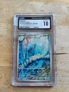 Pokémon TCG Dragonair Scarlet & Violet 151 181/165 CGC 10 - Picture 1 of 1
