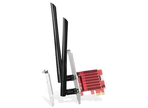 WiFi7 Card BE200 PCIe WiFi Network Adapter, Intel BE200NGW Bluetooth 5.4 - Picture 1 of 8