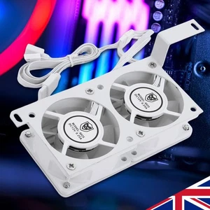 RAM Memory Cooler ARGB Syn with Dual 60mm Fan PWM 5V for DDR/DDR2/DDR3/DDR4/DDR5 - Picture 1 of 15