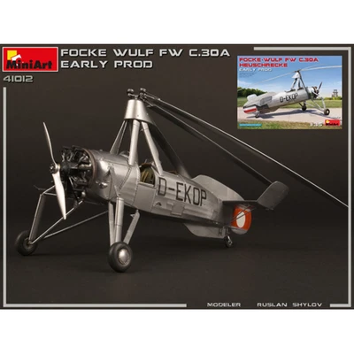 FOCKE-WULF Fw C 30A HEUSCHRECKE EARLY PROD KIT 1:35 Miniart Kit Aerei Modellino  - Immagine 1 di 3