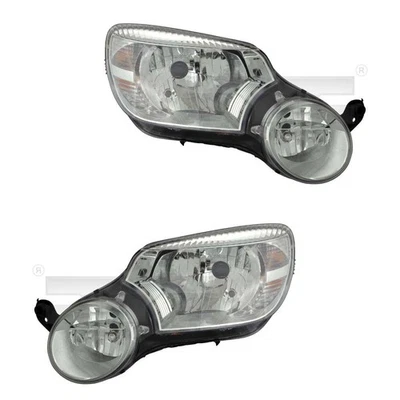 Scheinwerfer Set rechts & links H4/P13W mit Tagfahrlicht für Skoda Yeti 5L - Bild 1 von 3