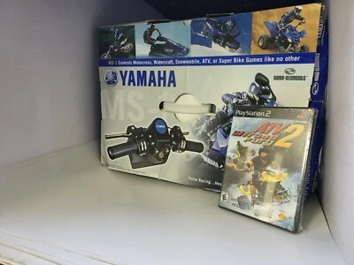 NEW ATV OFFROAD FURY 2 + YAMAHA MOTOR SPORTS CONTROLLER FOR PLAYATATION 2 PS2  - Image 1 of 4