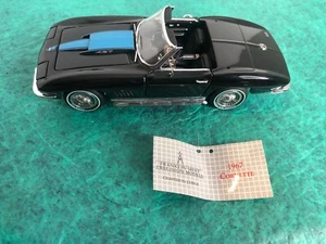 Franklin Corvette 427 nera 1/24 1967 come nuova - Foto 1 di 10