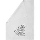 &#39;Leaf Sprig&#39; Cotton Tea Towel / Dish Cloth (TW00019683)